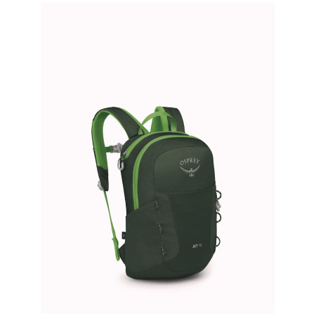 Plecak dziecięcy Osprey Jet 12 zielony green canopy/limeline green