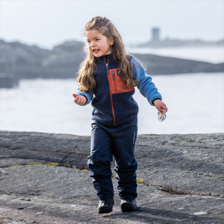 Bluza dziecięca Didriksons Anten Kids Fullzip 2 Winter Blue