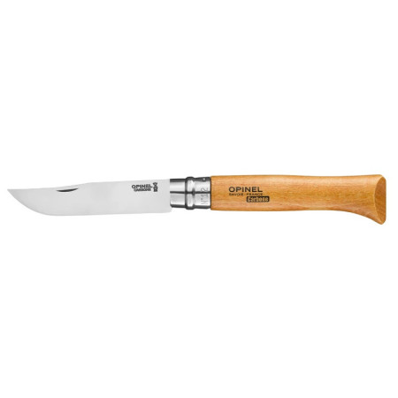 Nóż składany Opinel N°12 Carbon Viroblock natural