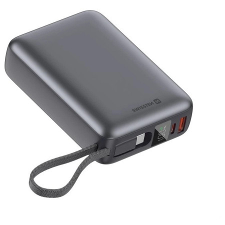 Powerbank Swissten 20000 mAh 45 W czarny black