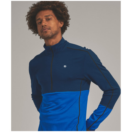 Męska bluza Ortovox 185 Rock'N'Wool Zip Neck