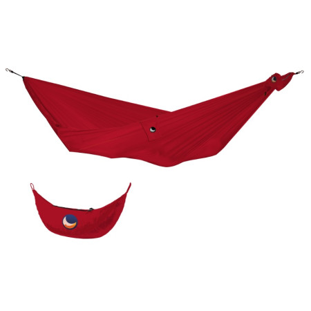 Hamak Ticket to the moon Hammock compact/single czerwony Burgundy