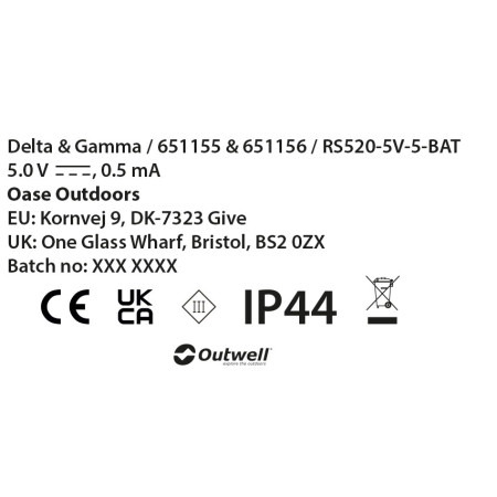 Łańcuch świetlny Outwell Delta Light Chain