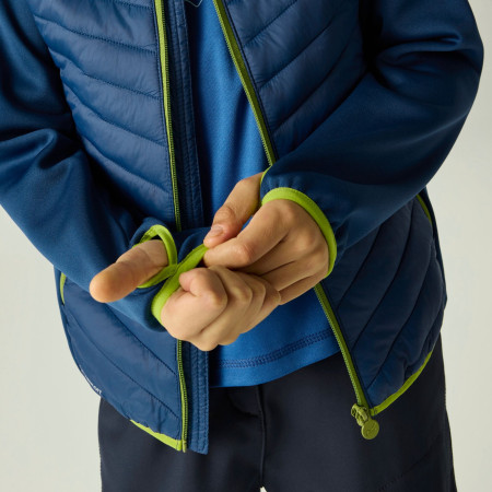 Kurtka dziecięca Regatta Junior Andreson Hybrid Aviator Blue