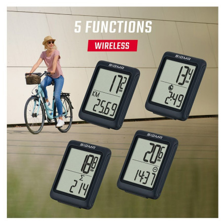 Licznik rowerowy Sigma BC 5.0 WL ATS