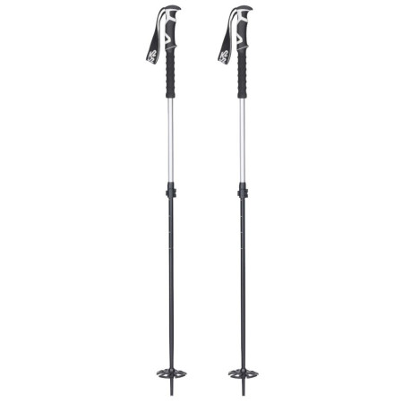 Kije skiturowe K2 Lockjaw Alu/EVA czarny/biały