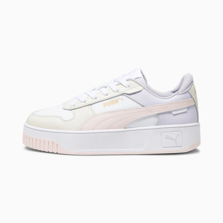 Buty damskie Puma Carina Street biały/różówy White-Frosty Pink-Alpine Snow