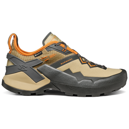 Męskie buty trekkingowe Garmont 9.81 Onyx Mb Gtx beżowy kelp green/beluga black
