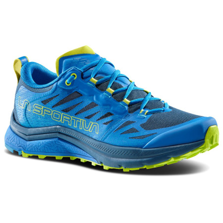 Buty męskie La Sportiva Jackal II niebieski Electric Blue/Lime Punch