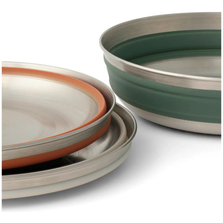 Składana miska Sea to Summit Detour Stainless Steel Collapsible Bowl M