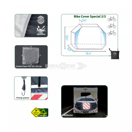 Pokrowiec Brunner Bike Cover Special 2/3