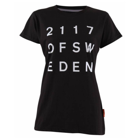 Koszulka damska 2117 of Sweden Apelviken černé 010 czarny Black