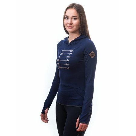 Bluza damska Sensor Merino Upper Arrows