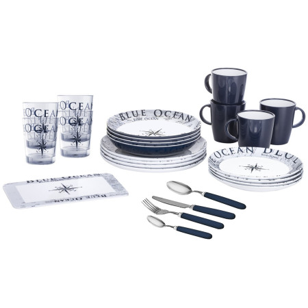 Zestaw naczyń Brunner All Inclusive Blue Ocean