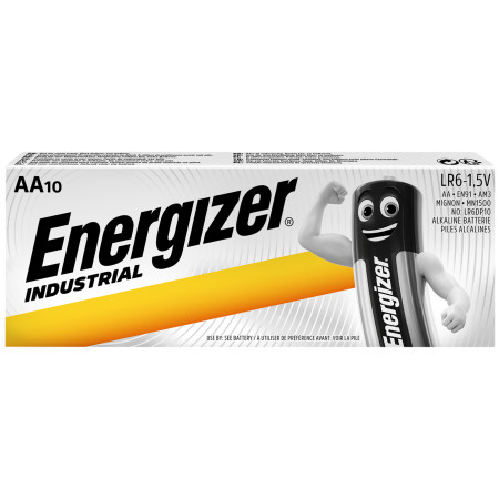 Baterie Energizer Industrial AA/10 srebrny