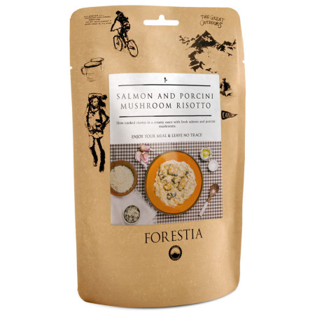 Gotowe jedzenie Forestia Łososiowe risotto z grzybkami