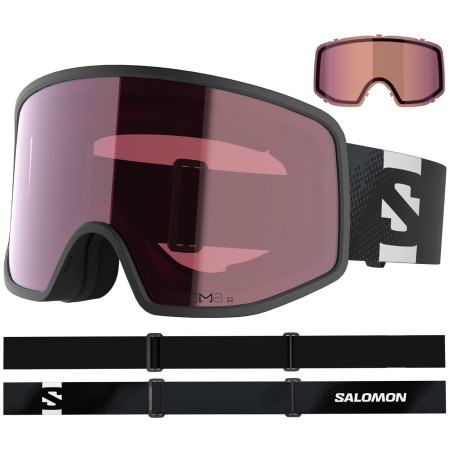 Gogle narciarskie Salomon Sentry Pro Sigma +1Lens czarny Black