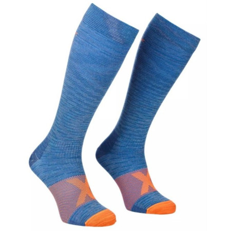 Skarpetki Ortovox Tour Compression Long Socks M niebieski SafetyBlue
