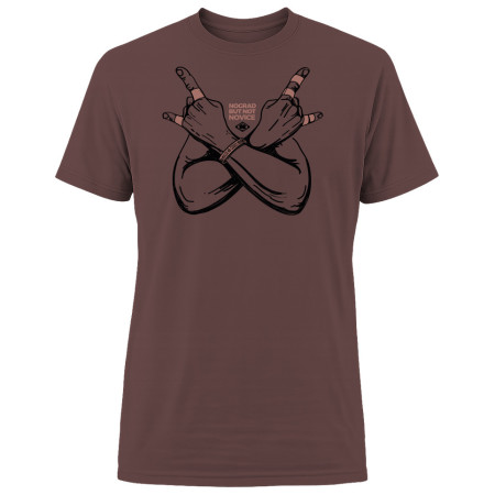 Koszulka męska Nograd Not Novice Special brązowy Maroon