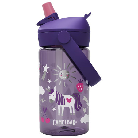 Butelka Camelbak Thrive Flip Straw Kids 0,4l fioletowy Unicorn Party
