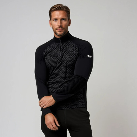 Męska koszulka Zulu Merino 240 Zip Long