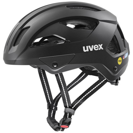 Kask rowerowy Uvex City Stride Mips czarny Black Matt