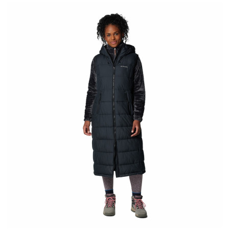 Kamizelka damska Columbia Pike Lake Long Vest czarny Black
