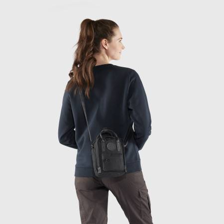 Torba naramienna Fjällräven Kånken No. 2 Black Sling