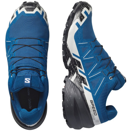 トレラン ゴアテックス【SALOMONサロモン/SPEEDCROSS 6 GORE-TEX BLUE FIRE/L47202300/24.0cm】mtrフット Amazon | [サロモン] ランニングシューズ スピードクロス6 GORE