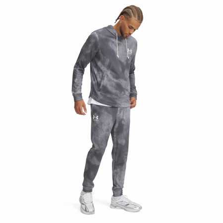 Męskie spodnie dresowe Under Armour Rival Terry AOP Jogger Q1