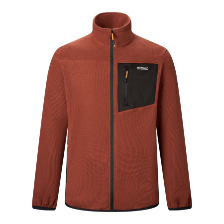 Bluza męska Regatta Eadle pomarańczowy/czarny BurntHen/Blk