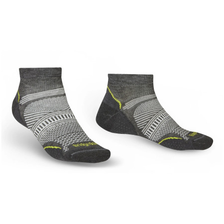 Skarpety męskie Bridgedale Hike UL T2 CP Low szary/żółty graphite/841