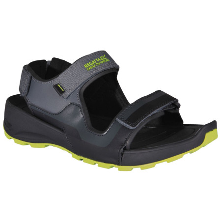 Sandały męskie Regatta Samaris Sandal czarny/zielony Black/Lime