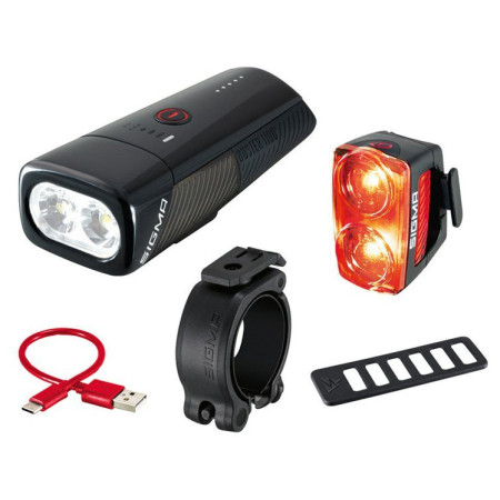 Zestaw oświetlenia Sigma Buster 1100 + Buster RL 150