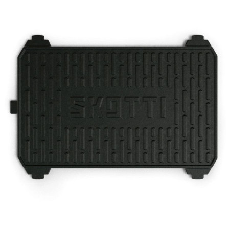 Dodatek do grilla SKOTTI Oboustranný litinový tál Kast czarny černá