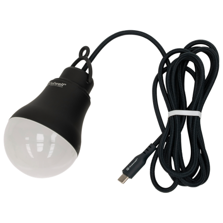 Światło Outwell Epsilon Bulb czarny Black & Grey
