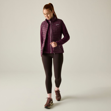 Kamizelka damska Regatta Womens Leedre Hybrid B/W