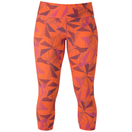 Damskie legginsy Mountain Equipment Cala Wmns Crop Legging pomarańczowy Puffin print