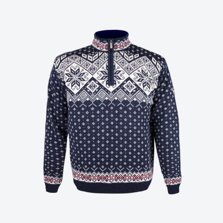 Sweter Kama 4082 ciemnoniebieski navy