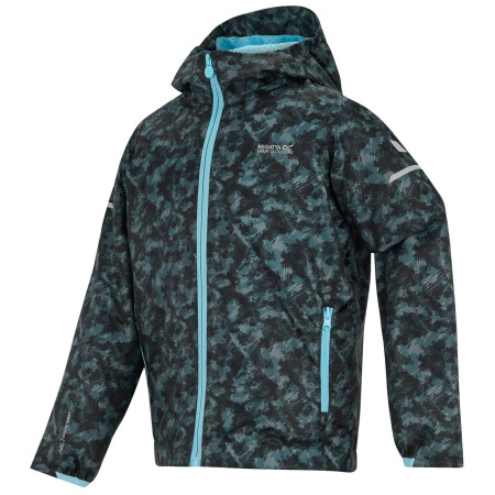 Kurtka dziecięca Regatta Printed Lever II ChiBluScCamo