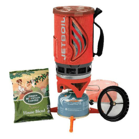 Kuchenka gazowa Jet Boil Flash with Coffee press czerwony/szary