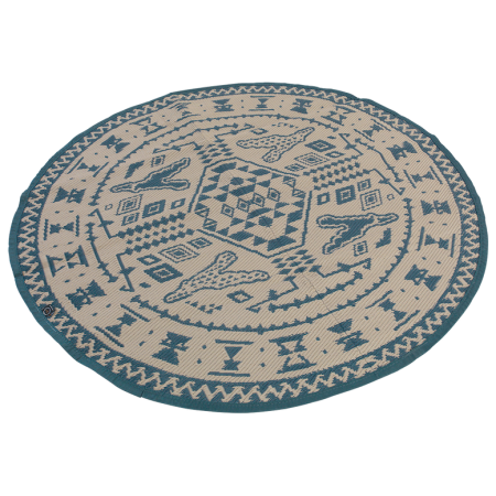 Dywan do namiotu Easy Camp Bilberry Round Carpet brązowy/szary