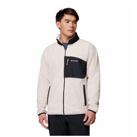 Bluza męska Columbia Fast Trek™ Overlay Full Zip beżowy Dark Stone, Black