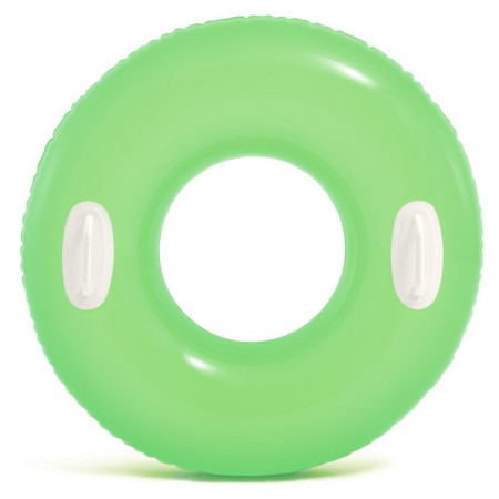 Koło Intex Hi-Gloss Tube zielony