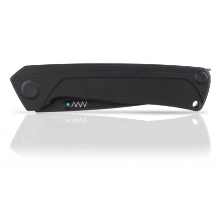 Nóż składany Acta non verba Z200 DLC/Plain Edge, G10/Lock Black