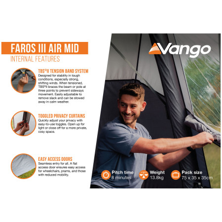Przedsionek Vango Faros III Air Mid