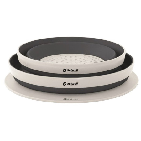 Zestaw miski i durszlaka Outwell Collaps Bowl & Colander Set