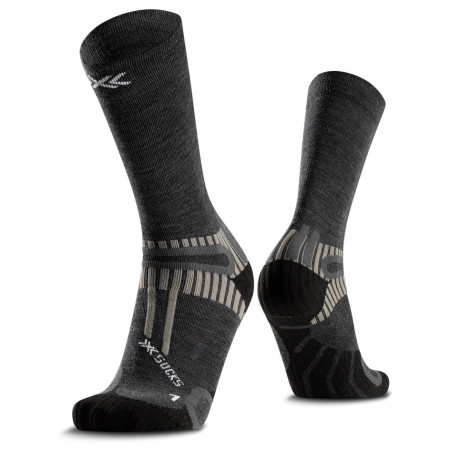 Skarpety X-Socks Hike Perform Merino Crew szary