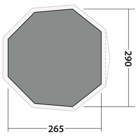 Dywan do namiotu Robens Fleece Carpet Klondike S