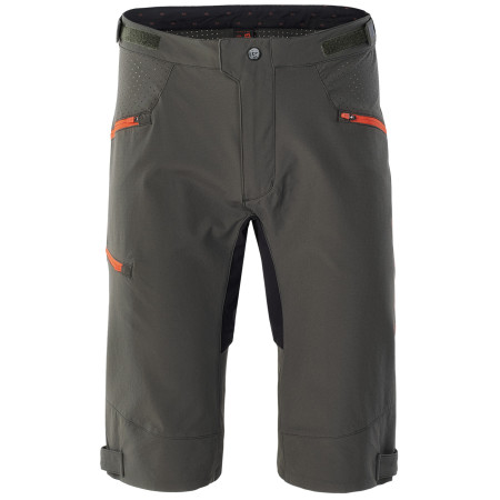Męskie spodenki rowerowe Radvik Xray Shorts GTS zarys Forest Night/Tangarine Tango